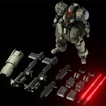 大陆 超动骑兵 ZA08扎洛夫 大娃力士 国产原创拼装模型