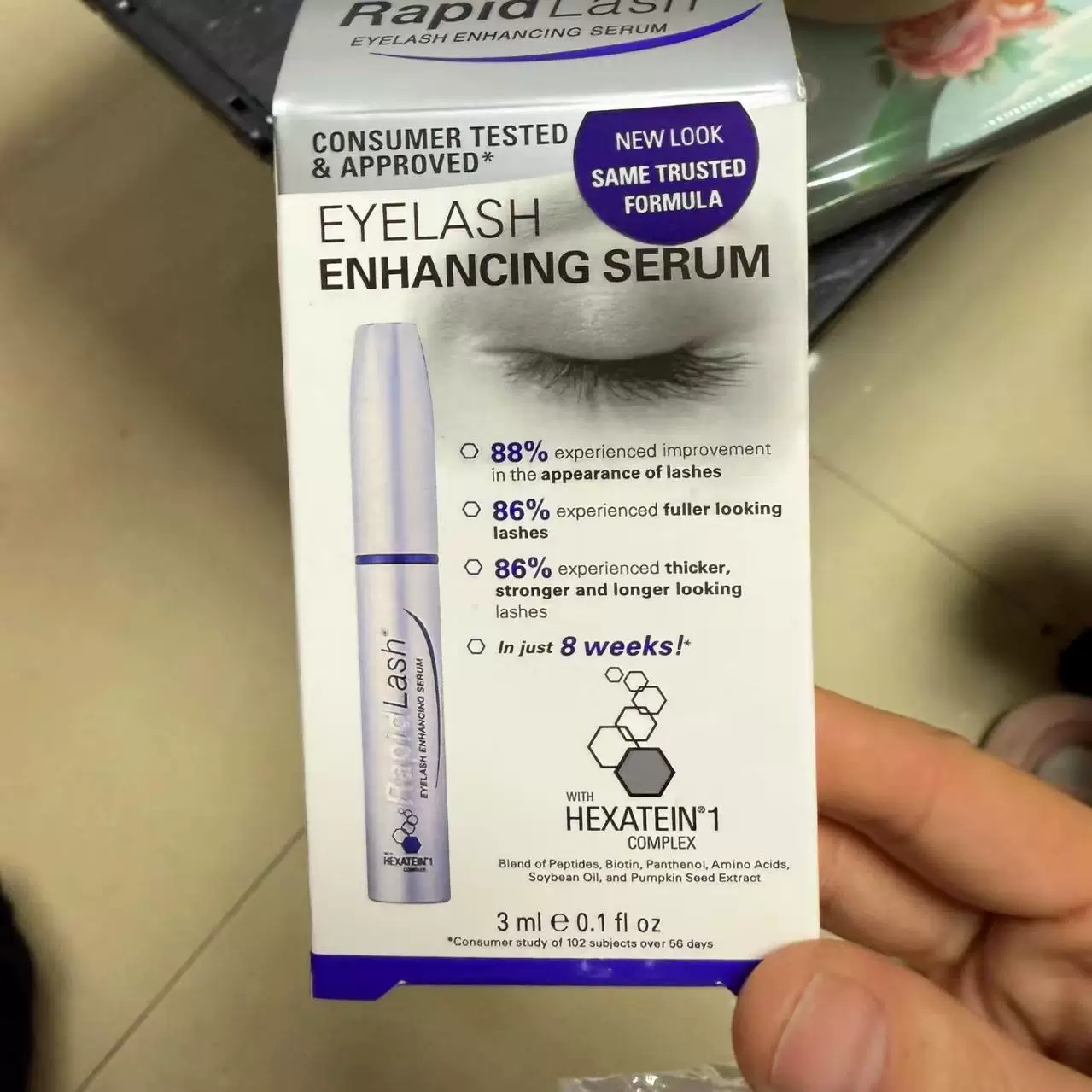 RapidLash сыворотка для роста ресниц, питательная жидкость американской оригинальной эссенции, RapidBrow официальный