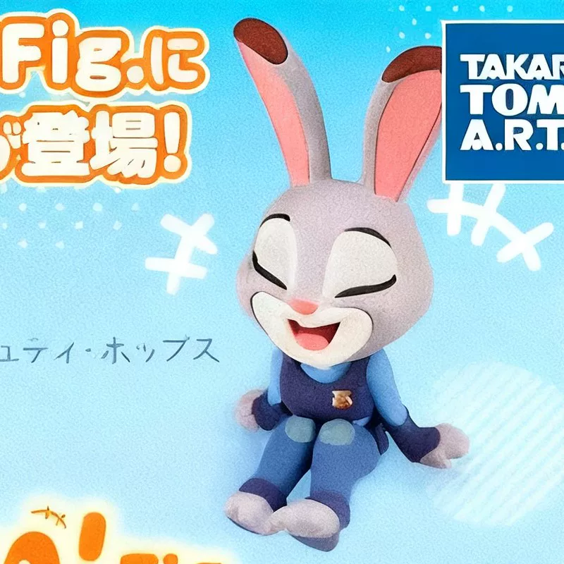 Точечная звезда японский TOMY Dome Zootopia персонаж смеющиеся украшения Гача Ник Джуди