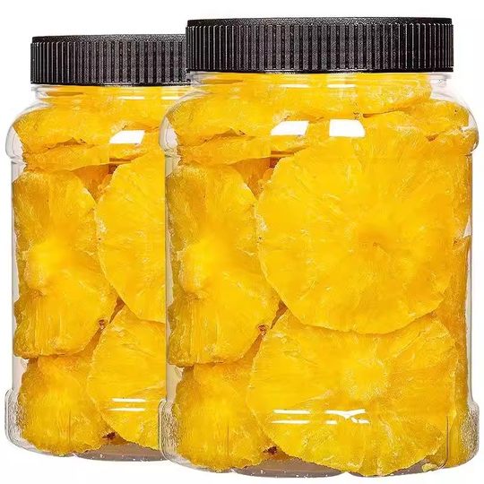 Ананасовые кольца, консервированные фрукты, 500 г, кандированные фрукты, сушеный ананас, сухофрукты, закуски для досуга, для утоления голода, для выпечки, для коммерческого использования