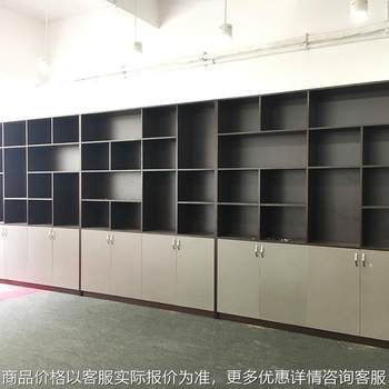 文件柜木质书柜老板办公室储物柜子落地资料柜背景柜木质档案柜