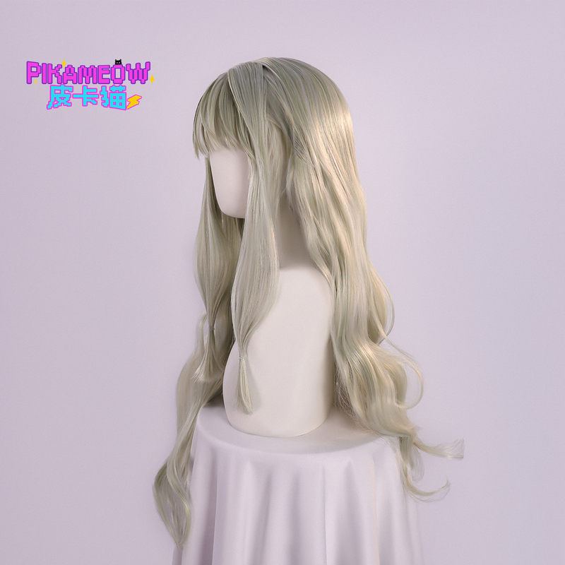 Pickup Cat World Project Colorful Stage Kusanagi Ningning Cosplay Wig Long Curly Hair Pickup Cat World Project Colorful Stage Kusanagi Ningning Cosplay Wig Long Curly Hair