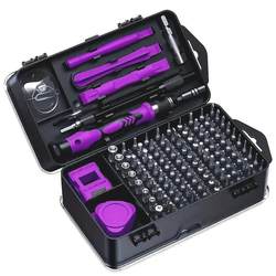 115-in-one screwdriver Suit strong magnetic high hardness plum blossom disassembly machine precision batch head maintenance tool