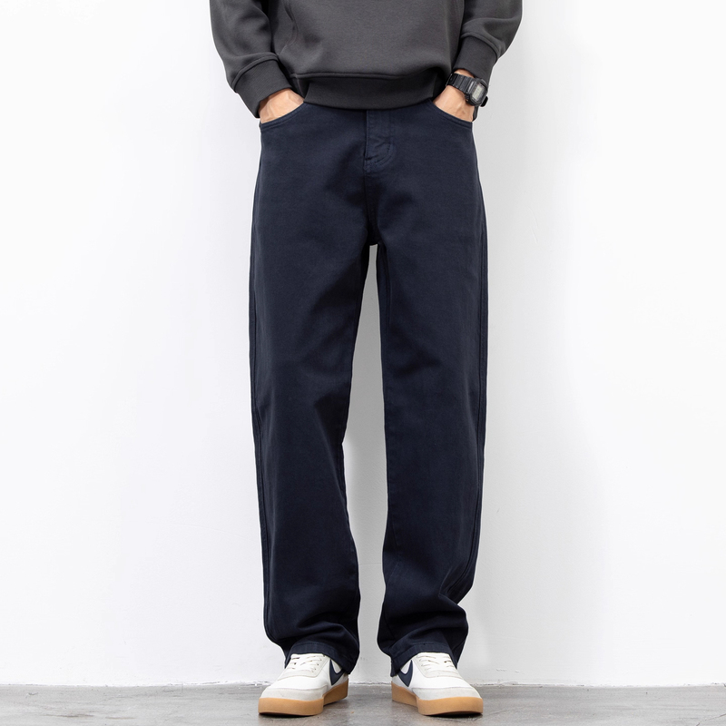 【Japan Okayama】Cleanfit Men's Straight-Leg Jeans, High-End Washed Brand, New Autumn Casual Pants