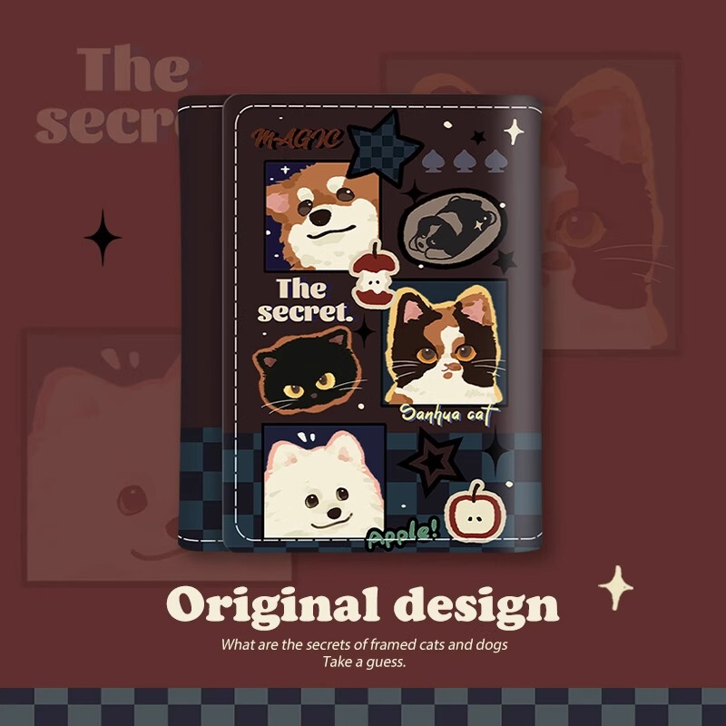 Secret Cat and Dog Wallet, Compact Card Holder, Large Capacity, Multiple Card Slots, Women's Coin Purse, 2025 New Model, 70% off Niche Men's Secret Cat and Dog Wallet, Compact Card Holder, Large Capacity, Multiple Card Slots, Women's Coin Purse, 2025 New Model, 70% off Niche Men's