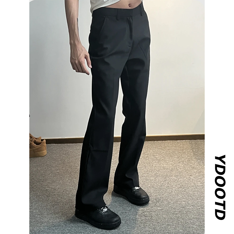 Flared Pants with a High-End Feel, Stylish Suit Pants with Drape, Straight-Leg Pants for Men, 2026 New Style, Thin Summer Suit Pants