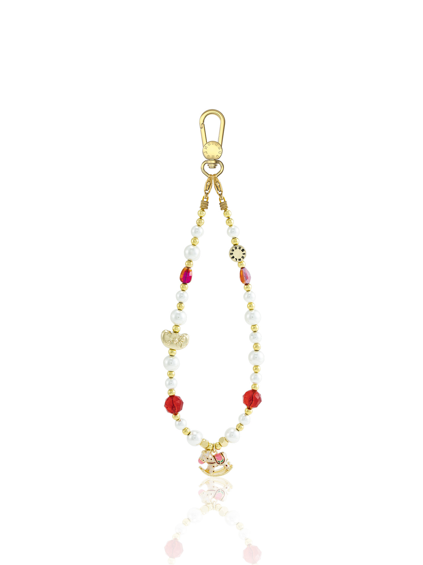 Leeudesign[Get Rich Immediately]New Phone Chain Original Year of the Horse Bring Wealth and Good Fortune Phone Lanyard Light Luxury Niche High-End Phone Chain Wrist Style Exquisite Anti-Lost Phone Case Ornament