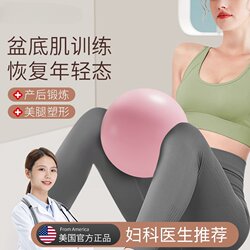 Yoga Ball Pilates Ball 20cm Pelvic Floor Muscle Training Postpartum Repair Adult Sports Fitness Core Auxiliary Ball