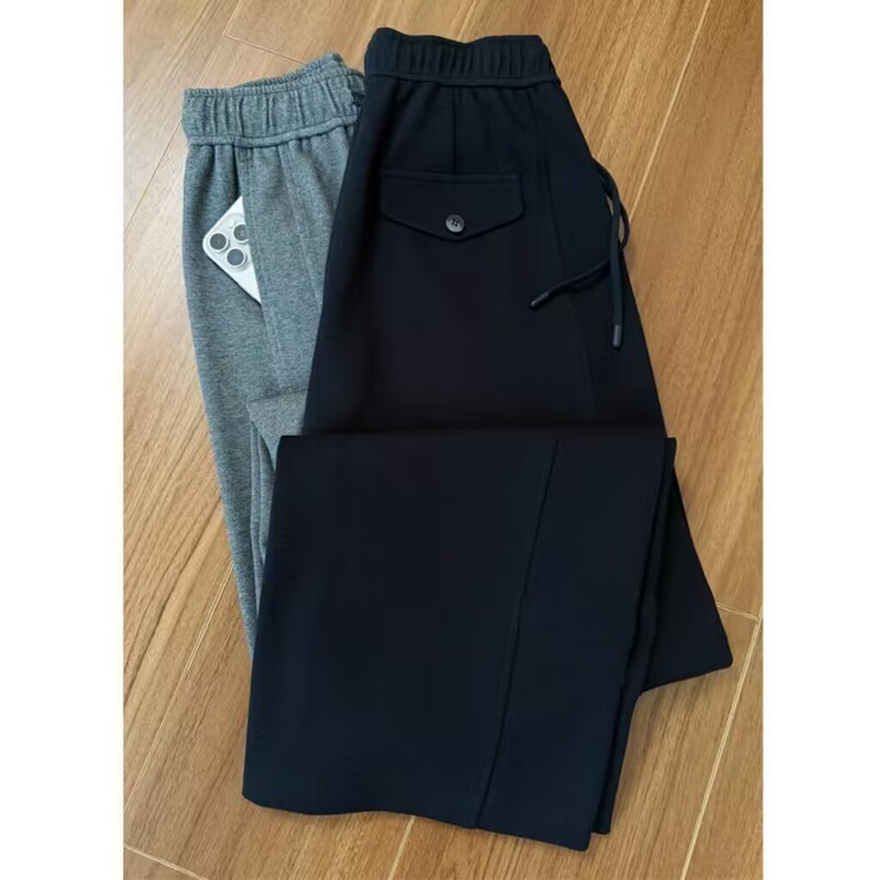Mizibao Brand Australian Cotton Twill Straight-Leg Pants 2026 Autumn New Versatile Casual Slimming Mid-High Waist Women's Long Pants Mizibao Brand Australian Cotton Twill Straight-Leg Pants 2026 Autumn New Versatile Casual Slimming Mid-High Waist Women's Long Pants