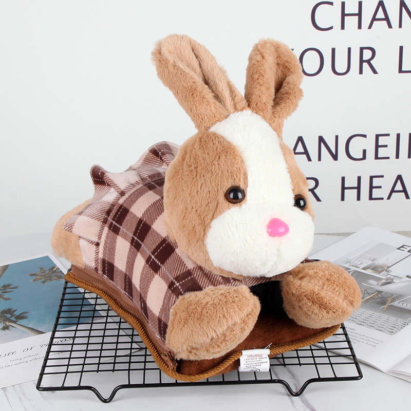 Hot water bag Rechargeable explosion-proof plush cute cartoon warm water bag baby baby female stomach can be removed and washed warm hand treasure