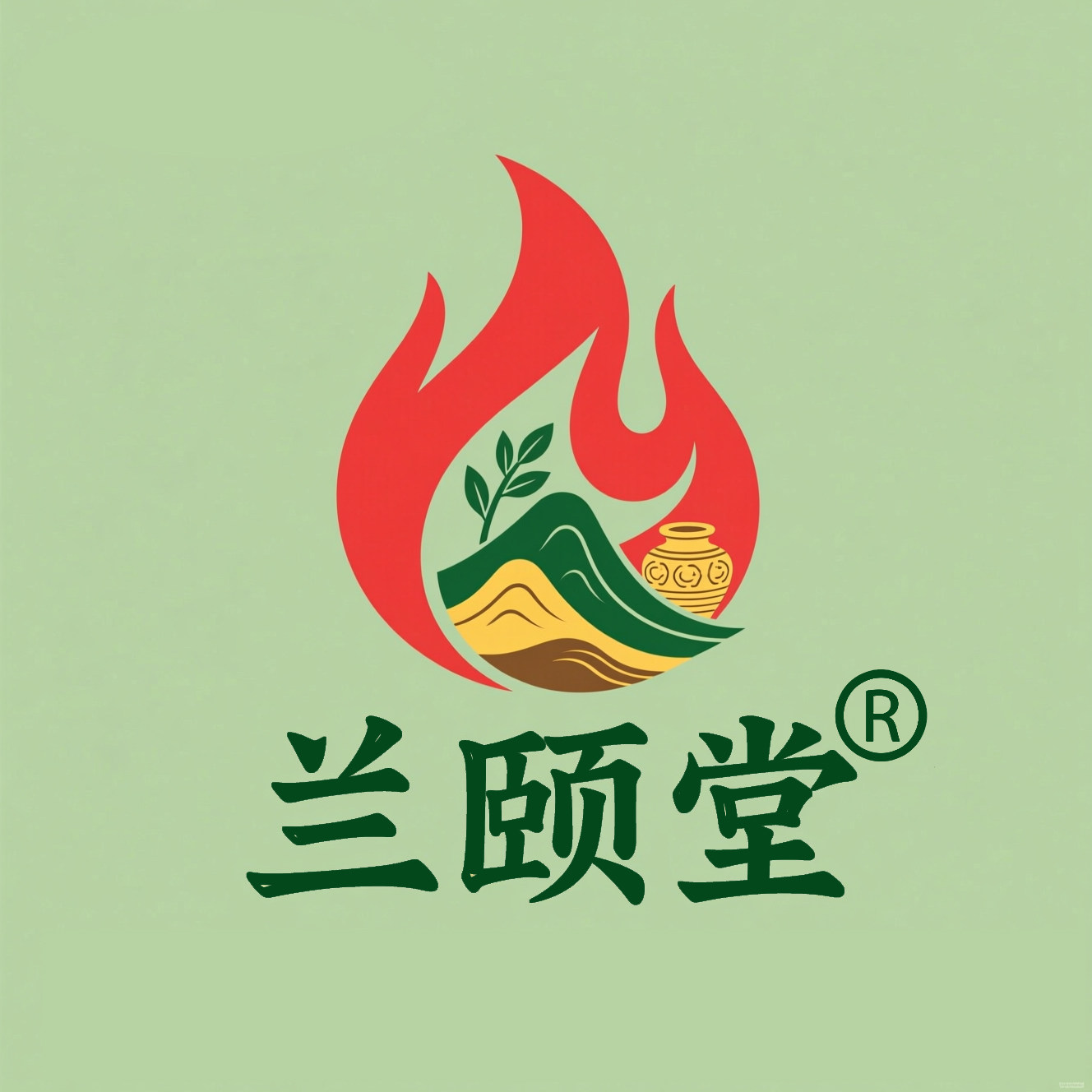 兰颐堂旗舰店的LOGO
