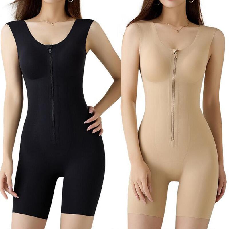 S35 Zipper Placket Shapewear Slimming Body Shaper Tummy Control Butt Lift One-Piece Mermaid Shapewear Authentic