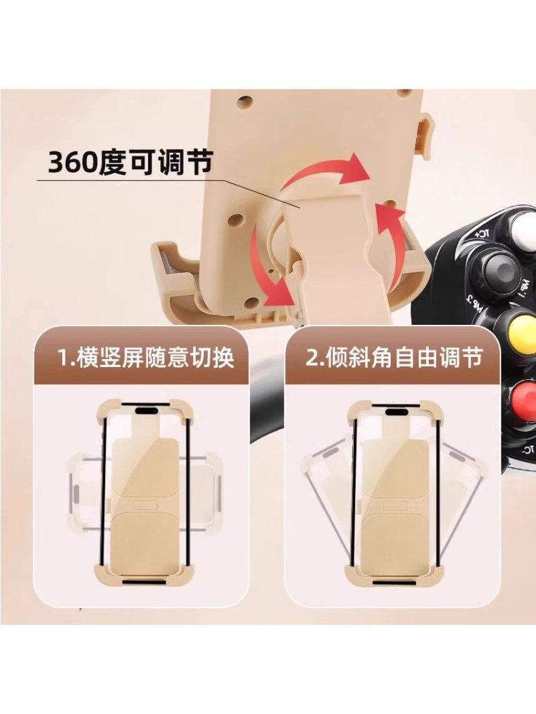 [Jinhuan]2025 New Model Electric Vehicle Motorcycle Delivery Phone Navigation Mount Shockproof Delivery Riding Electric Vehicle Stand Rainproof Sunshade Waterproof Universal Phone Holder Rearview Mirror Shockproof