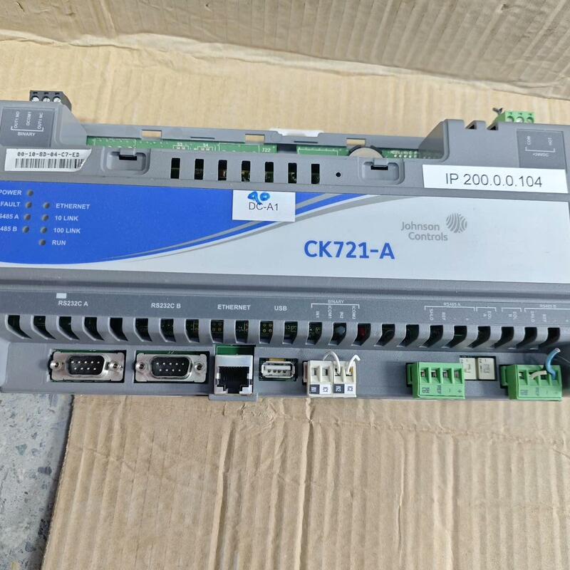 Negotiable Price Ck721-A Johnson Building Automation Network Controller Industrial Automation Control Module Repair