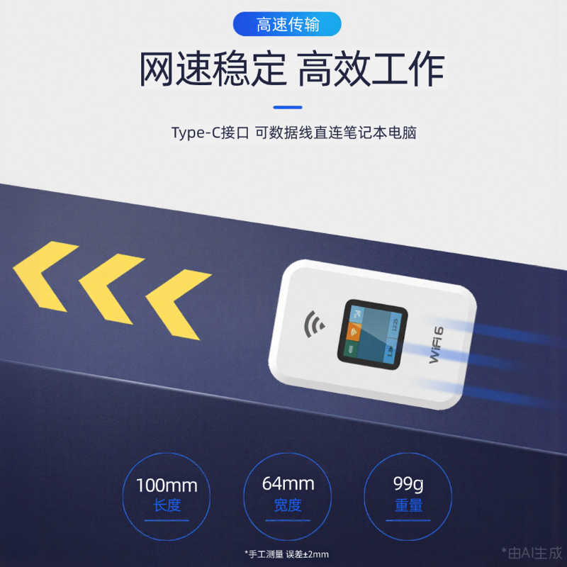 [Can Insert Your Own Sim Card] Portable Wifi 2025 New Model Mobile Wireless Router, Nationwide Use, Freely Change Sim Card, High-Speed Internet, Mobile Telecom, Unicom, China Broadcasting and Television, Car and Home Hotspot Network