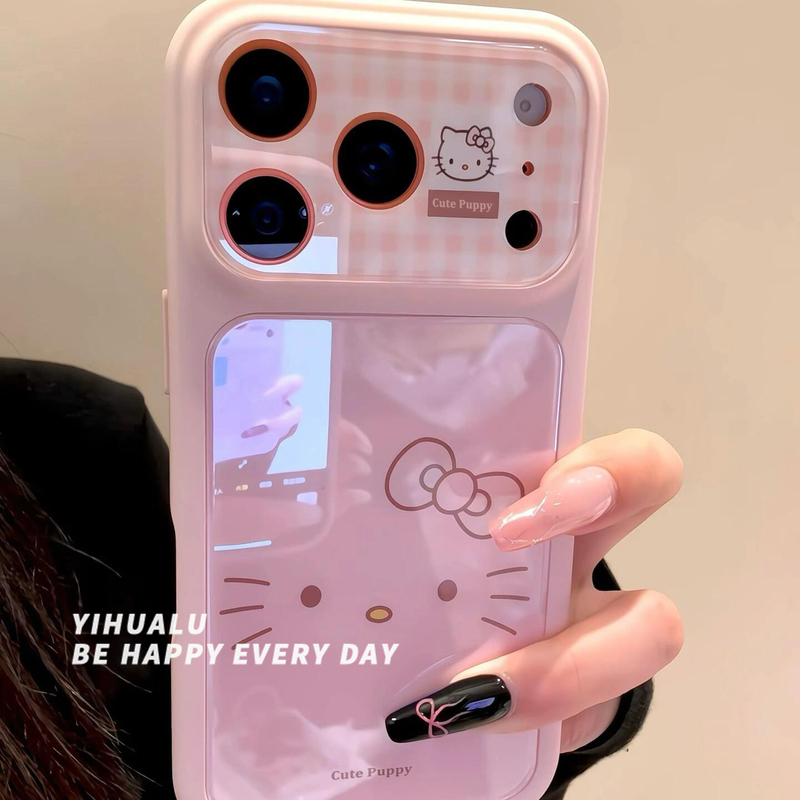Super Cute Korean-Style Plaid Pink Cat Phone Case for Apple 17 Pro Max, iPhone 15 New Model, 16 Pro for Women, Niche Design, 17 Air with Large Window, 14 Full Coverage, 13 Shockproof, 12 Phone Case, 11 Super Cute Korean-Style Plaid Pink Cat Phone Case for Apple 17 Pro Max, iPhone 15 New Model, 16 Pro for Women, Niche Design, 17 Air with Large Window, 14 Full Coverage, 13 Shockproof, 12 Phone Case, 11