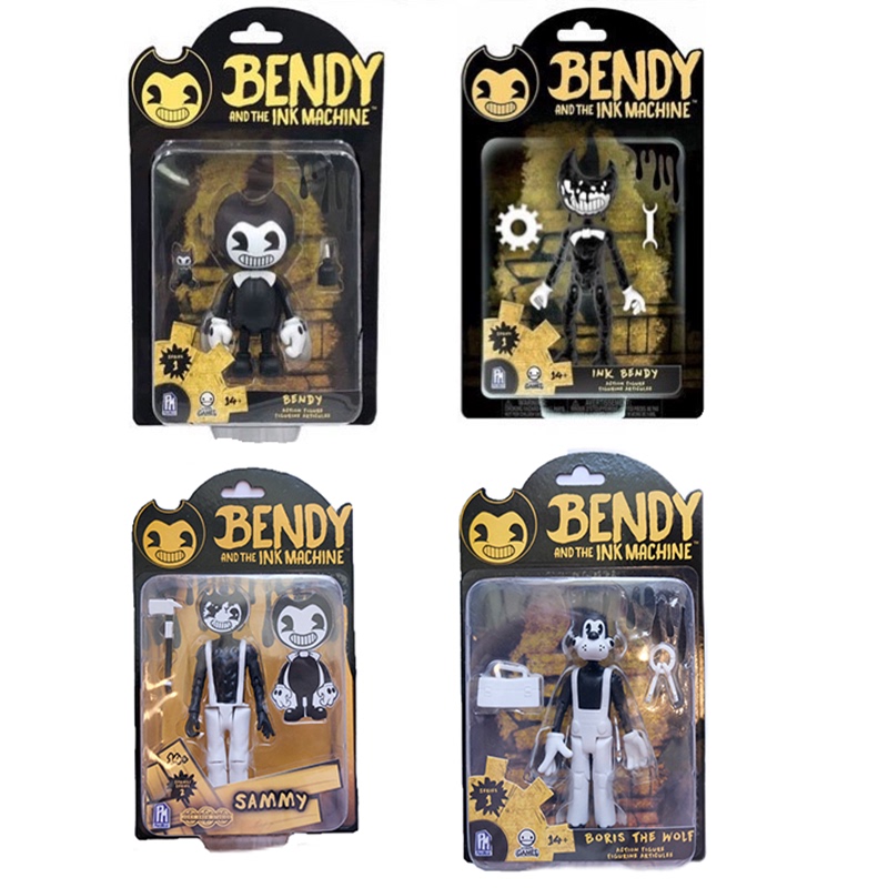 Bendy and the Ink Machine Bendy Sammy Chris Wolf Cute Demon Action Figure Toy