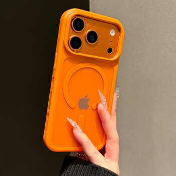 [With Lens Holder]Xiangli Is Suitable for Apple 17 Pro Max Phone Case, New iPhone 17 Matte Magnetic Suction Case, High-End 16 Pro Full-Cover Case, 15 Full-Cover Shell, 14 for Men and Women, 13 Anti-Drop Protective Case