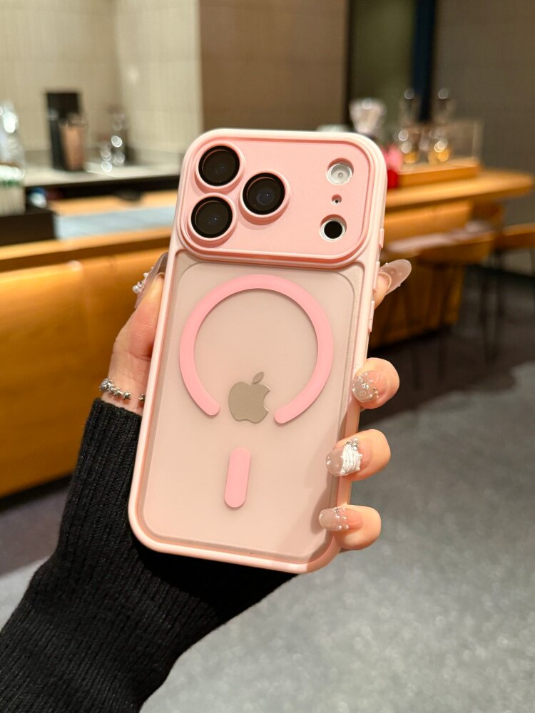 [Comes with Lens Film]Xiangli Magnetic Case Suitable for Apple 17 Pro Max Phone Case, New iPhone 16 Pro Ultra-Thin Matte 15 Premium Unisex 14 Full-Cover Anti-Drop 13 Protective Hard Case