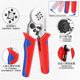 Cold-pressed terminal crimping pliers for electrician special O-tube type needle terminal crimping pliers manual wiring clamping tool opening
