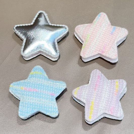 Cute Star Bangs Stickers, Korean-Style Cartoon Magic Stickers, Hair Accessories for Girls, Sweet and Delicate Hair Decorations Cute Star Bangs Stickers, Korean-Style Cartoon Magic Stickers, Hair Accessories for Girls, Sweet and Delicate Hair Decorations
