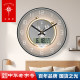 Polaris High-End Light Luxury Clock, Creative Clock for Living Room, Simple Modern Elegant Wall-Mounted Calendar Radio-Controlled Wall Clock