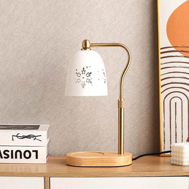 New Style Wax Melting Lamp, High-End, Simple European-Style Candle Melting Lamp, Aromatherapy Lamp, Bedroom Diffuser Table Lamp, Warm Lamp, Amazon Melting Lamp