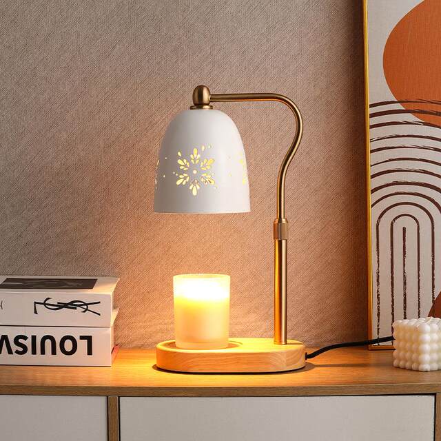 New Style Wax Melting Lamp, High-End, Simple European-Style Candle Melting Lamp, Aromatherapy Lamp, Bedroom Diffuser Table Lamp, Warm Lamp, Amazon Melting Lamp