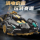 Новинка 2025 года, Lamborghini, черные золотые строительные блоки, спортивный автомобиль с дистанционным управлением, сложная модель сборки, игрушка в подарок для мальчиков mini 2