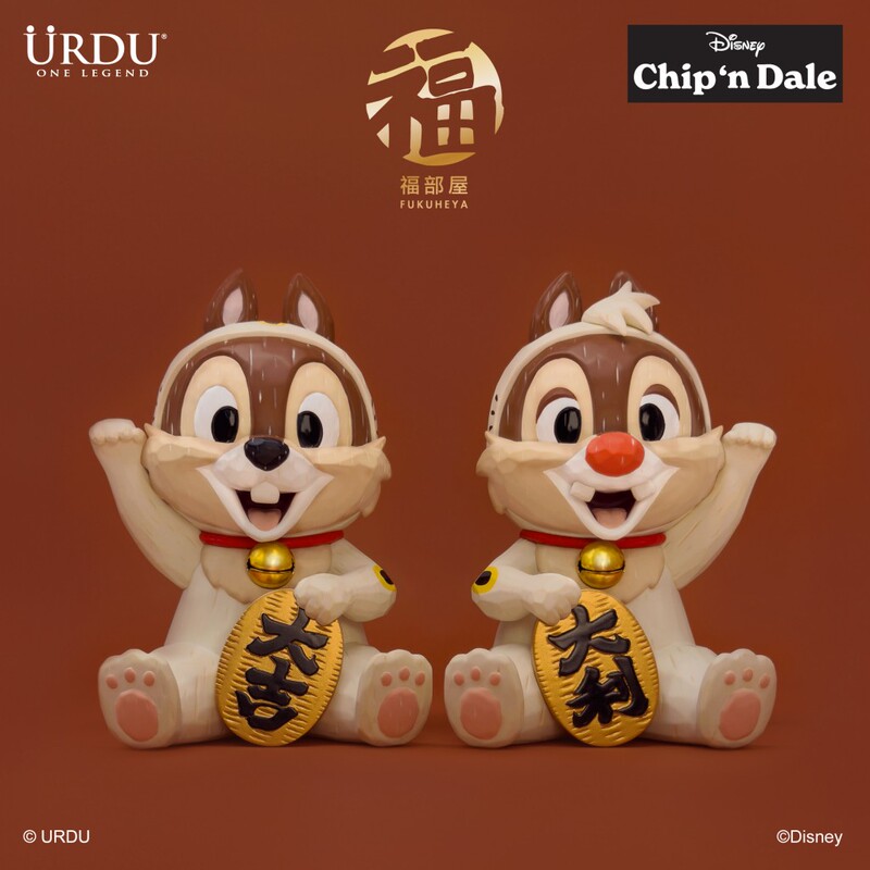 Urdu Fubuya Disney Chichititi Fortune-Bringing Wood Carving Figurine Collectible Trendy Toy Birthday Gift Urdu Fubuya Disney Chichititi Fortune-Bringing Wood Carving Figurine Collectible Trendy Toy Birthday Gift