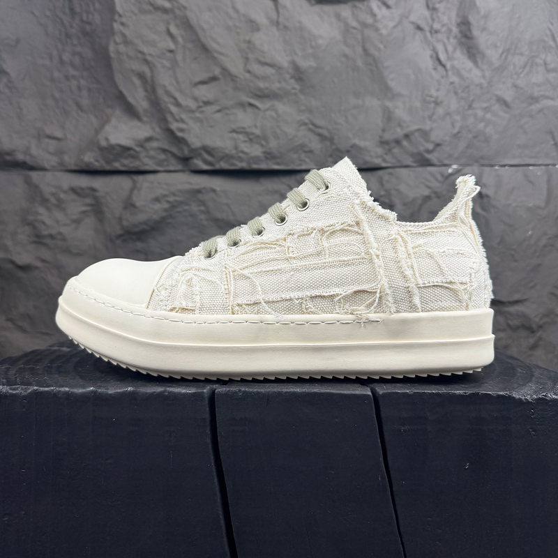 Casual Canvas Shoes with Tassels and Thick Soles for Men and Women, Height-Increasing Platform Shoes