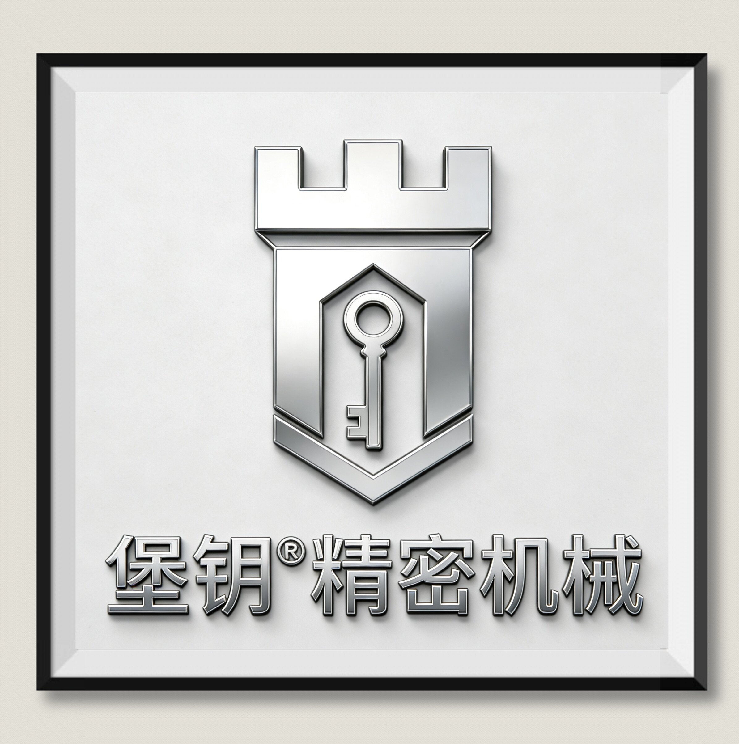 堡钥精密机械的LOGO