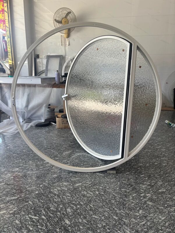 Central Axis Rotating Round Window, Moon Window, Indoor Privacy Protection Round Glass Window, Attic Landscape Round Window, Internet-Famous Art Window Central Axis Rotating Round Window, Moon Window, Indoor Privacy Protection Round Glass Window, Attic Landscape Round Window, Internet-Famous Art Window