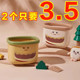 Mini desktop trash can small hamburger style cute living room garbage storage box bathroom face towel storage box