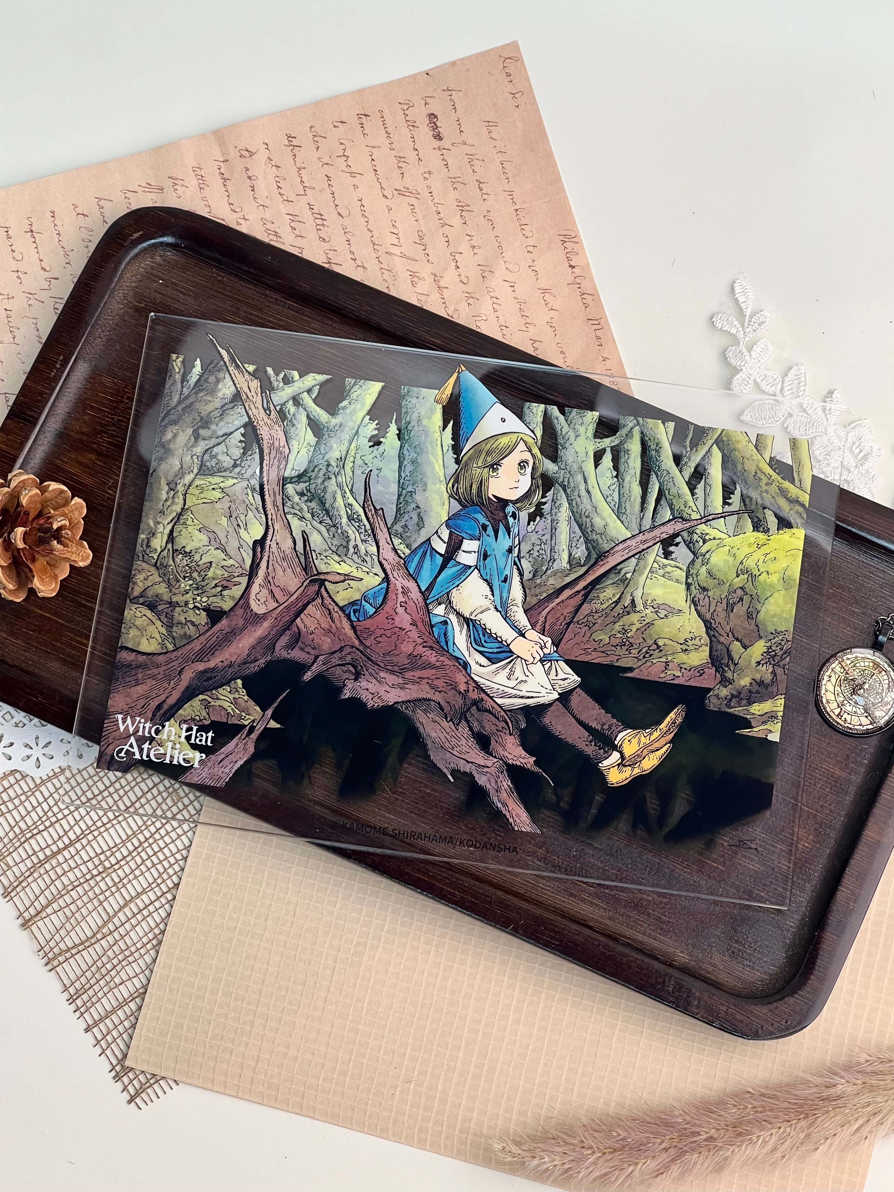 [PREVENTA] Ilustración acrílica Tongari Boushi no Atelier (modelo a elección)