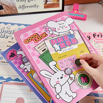 Scratch-off classmates record primary school girls sixth grade graduation growth memorial book new high-looking loose-leaf address book