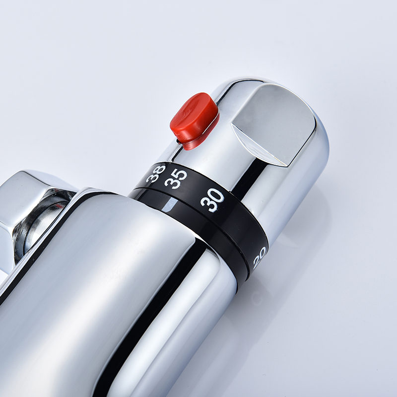 Jiumeiwang Intelligent Thermostatic Mixing Valve Full Copper Concealed Hot and Cold Shower Faucet Water Heater Solar Shower Set