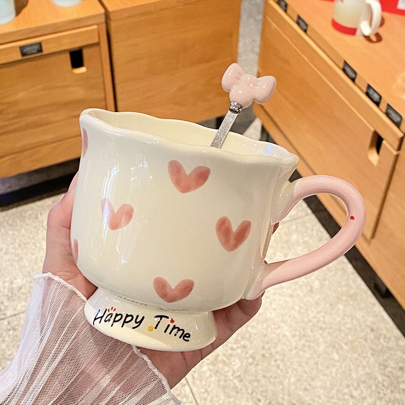 Jingdezhen Ceramic Water Cups for Home Use, High Aesthetic Value, Perfect as a Birthday Gift for Sisters Jingdezhen Ceramic Water Cups for Home Use, High Aesthetic Value, Perfect as a Birthday Gift for Sisters