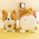 Corgi plush toy puppy doll to accompany sleeping pillow and bed rag doll doll birthday gift for girls