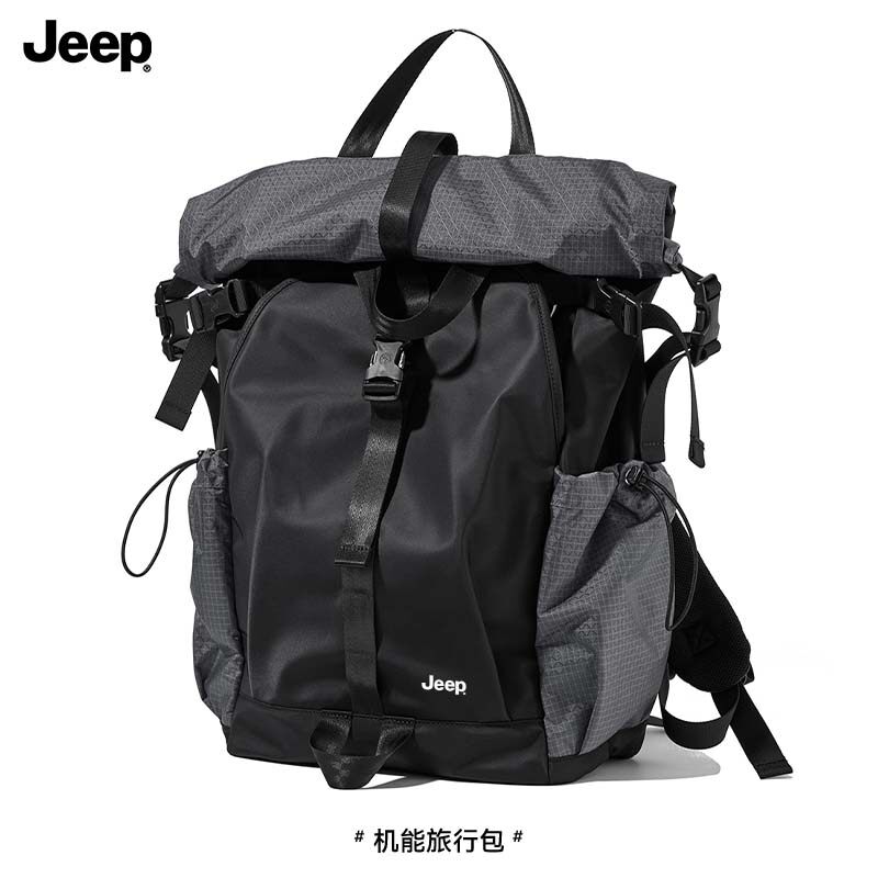 Легкий функциональный рюкзак JEEP, мужской рюкзак для путешествий большой емкости, спортивная сумка для альпинизма на открытом воздухе, сумка для отдыха студентов колледжа Изображение 1