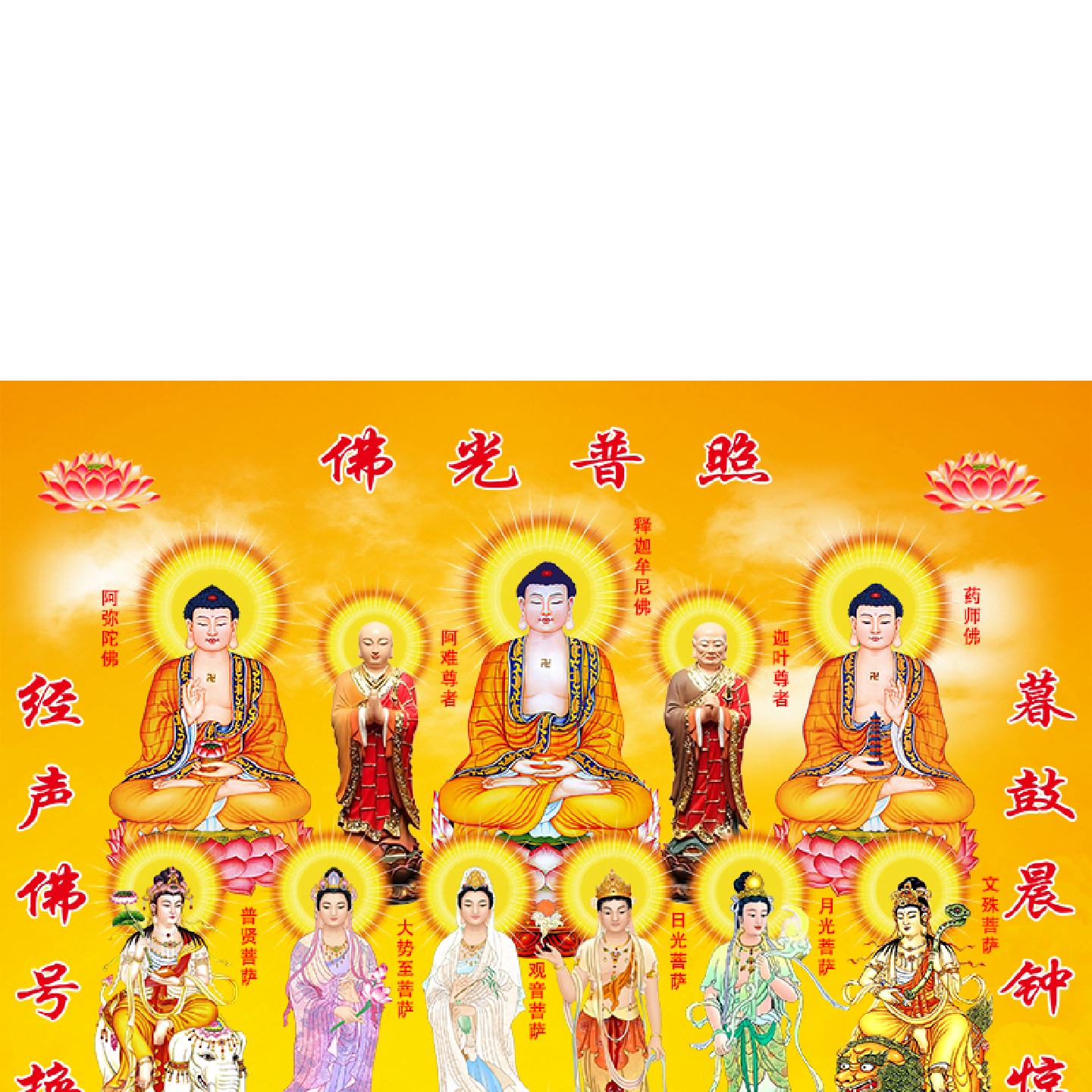 如何选择合适的全佛图满堂佛佛画画画芯神佛装饰挂画？-国画-淘宝百科网