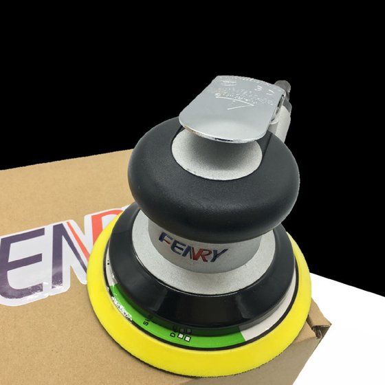 Fengrui 5 인치 125mm 연마 기계 공압 사포 기계 공기 공장 분쇄기 먼지 더 깨끗한 건식 분쇄기 왁스 기계