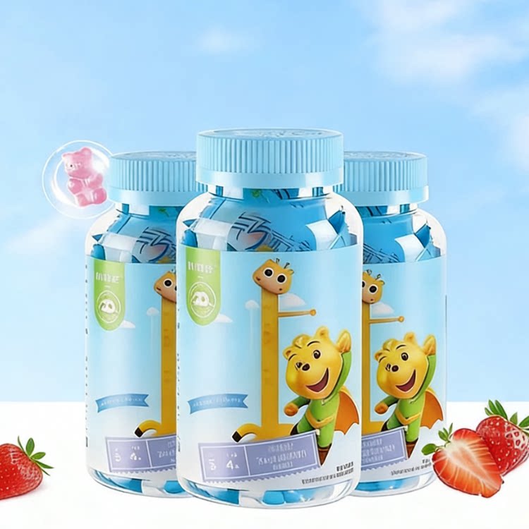 小快克钙铁锌软糖儿童30粒*3瓶