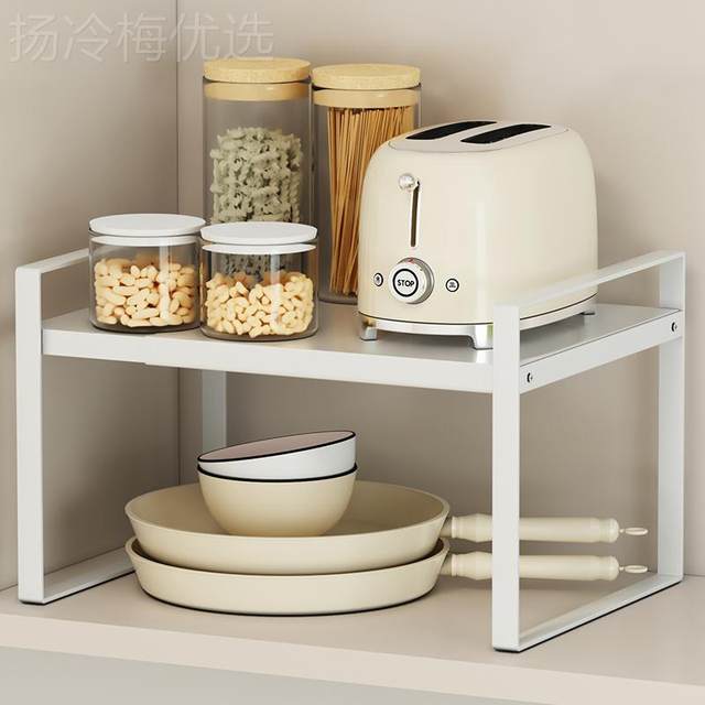 BWU kitchen telescopic cabinets can be used to store countertops, bowls, plates, and kitchen cabinets.