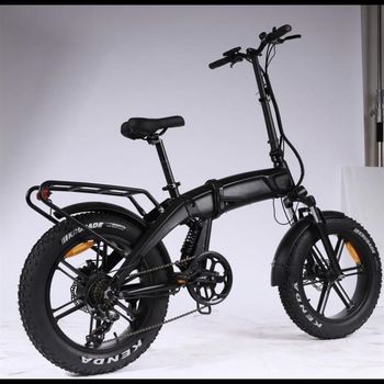 Folding electric bicycle 20-inch snowmobile u48v lithium battery moped tram portable car adult mobility scooter