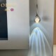 Oimg British Minimalist Modern Bedside Pendant Light Bedroom Light Luxury High-End Foyer Bar Creative Atmosphere Lamp