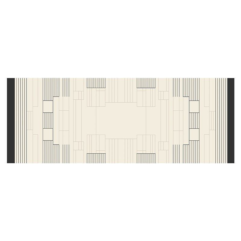 Bedside blanket wabi-sabi style bedroom study living room carpet non-slip anti-oil waterproof thickened balcony bay window bed front mat