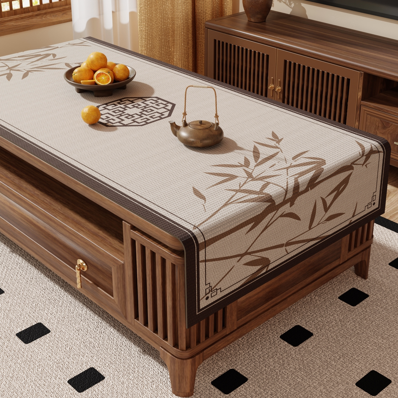 Chinese-Style Light Luxury High-End Linen Tablecloth, Waterproof and Oil-Proof, Long Strip Table Cover for Coffee Table and Dining Table, Heat-Resistant and High-Temperature Resistant Cover Cloth Chinese-Style Light Luxury High-End Linen Tablecloth, Waterproof and Oil-Proof, Long Strip Table Cover for Coffee Table and Dining Table, Heat-Resistant and High-Temperature Resistant Cover Cloth