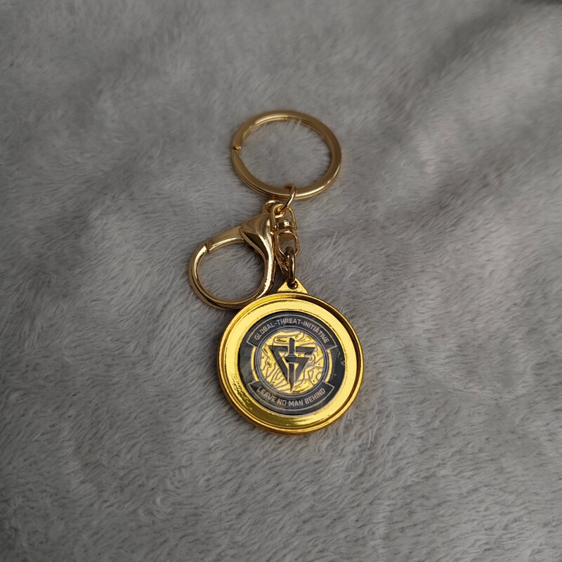 Delta Operation Game Peripheral Pendant Gti Organization Pendant Logo Decoration Backpack Stationery Pendant Keychain