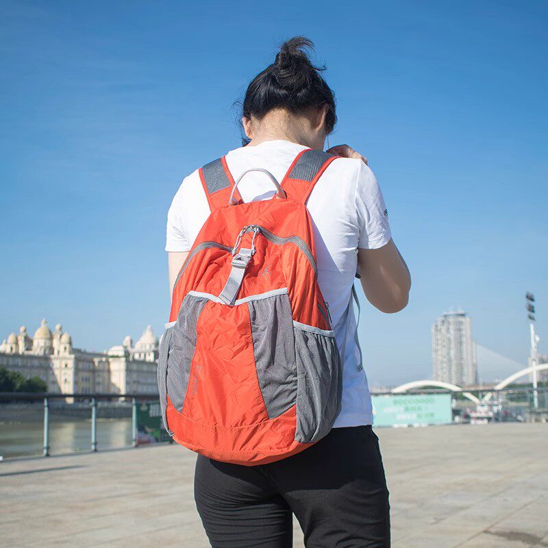 German Precision Ultra-Light Skin Bag For Women, Lightweight Foldable Backpack, Portable Sports Bag, Thin Travel And Hiking Backpack - Thumbnail 5